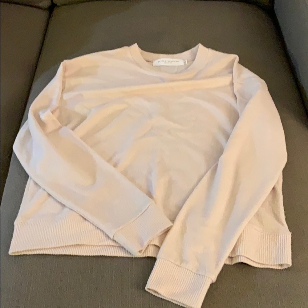 NECTAR Pink fleece-like sweatshirt size L